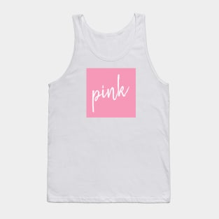 Pink Tank Top